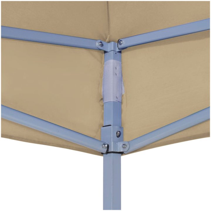 Tak till partytält beige 270 g/m² vidaXL 3 x 3 m – bild 4