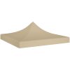 Tak till partytält beige 270 g/m² vidaXL 3 x 3 m – miniatyr 1