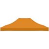 Tak till partytält orange 270 g/m² vidaXL 4 x 3 m – miniatyr 4