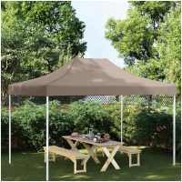 Tak till partytält taupe 270 g/m² vidaXL
