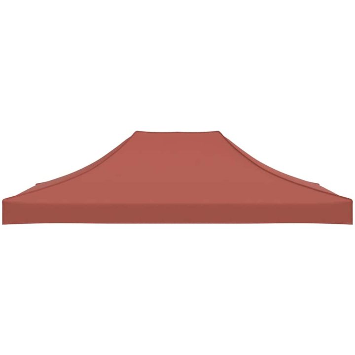 Tak till partytält terrakotta 270 g/m² vidaXL 4 x 3 m – bild 4