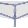 Tak till partytält vit 270 g/m² vidaXL 2 x 2 m – miniatyr 4