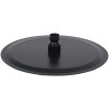 Takduschhuvud i rostfritt stål 25 cm rund svart vidaXL Φ 25 cm – miniatyr 4