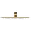 Takduschhuvud rostfritt stål 25 cm rund guld vidaXL Φ 25 cm – miniatyr 3