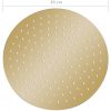 Takduschhuvud rostfritt stål 30 cm rund guld vidaXL ? 30 cm – miniatyr 7