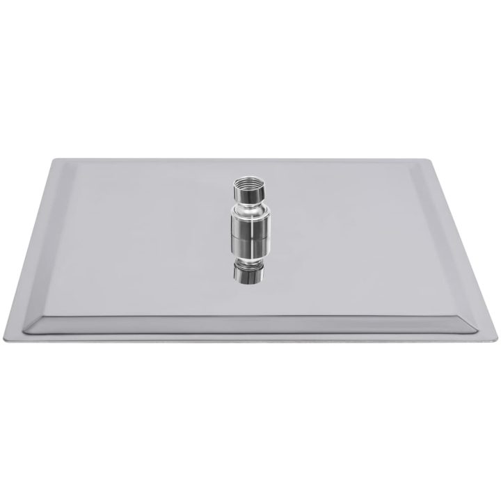 Takduschhuvud rostfritt stål 304 fyrkantigt vidaXL 30 x 30 cm – bild 4