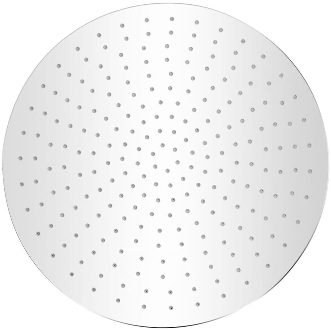 Takduschhuvud rostfritt stål 40 cm rund vidaXL ? 40 cm – bild 2
