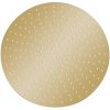 Takduschhuvud rostfritt stål 50 cm rund guld vidaXL ? 50 cm – miniatyr 2
