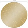 Takduschhuvud rostfritt stål 50 cm rund guld vidaXL ? 50 cm – miniatyr 7