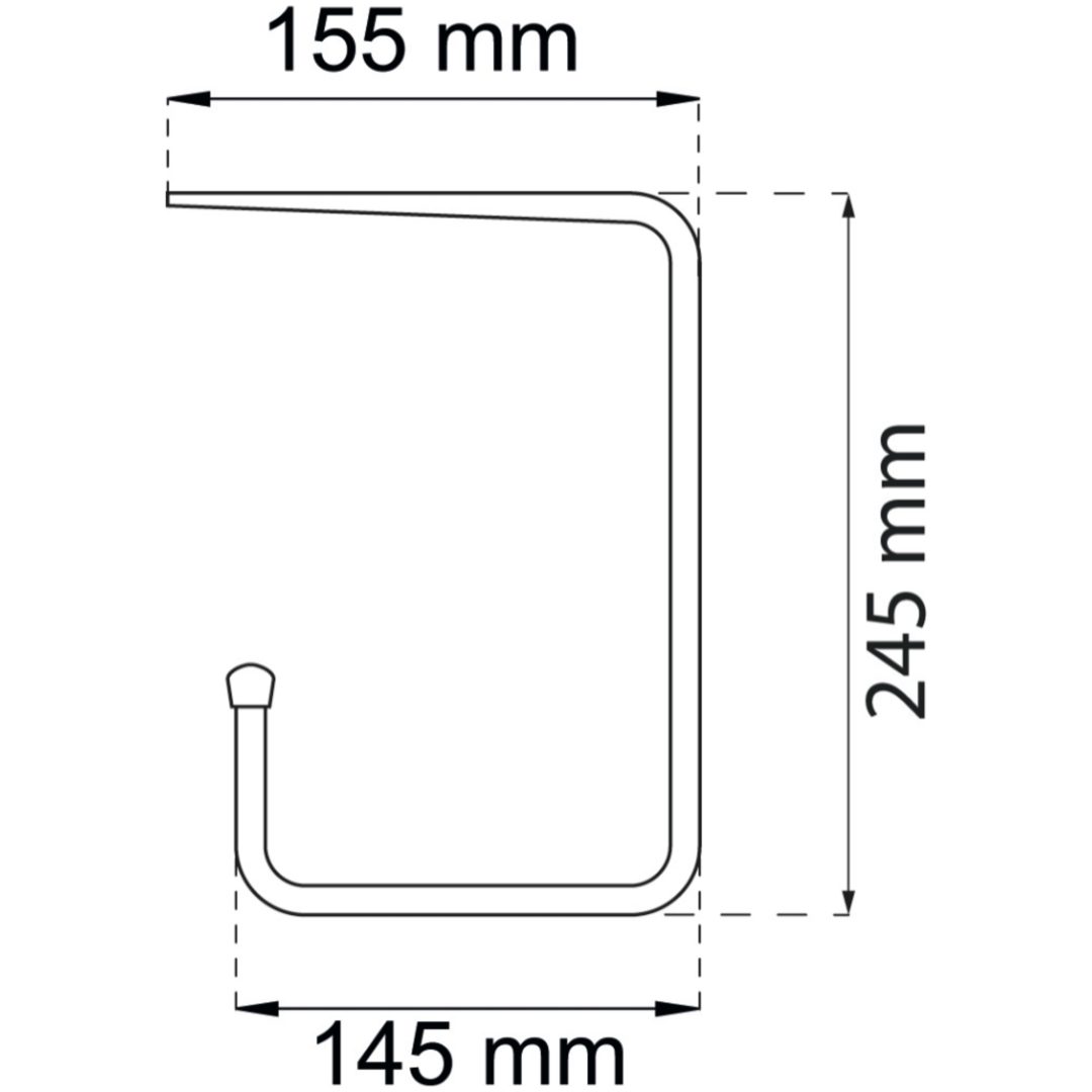 Tak/hyllkrok 148mm 8513 BÅREBO Beteckning: 8513 – bild 2