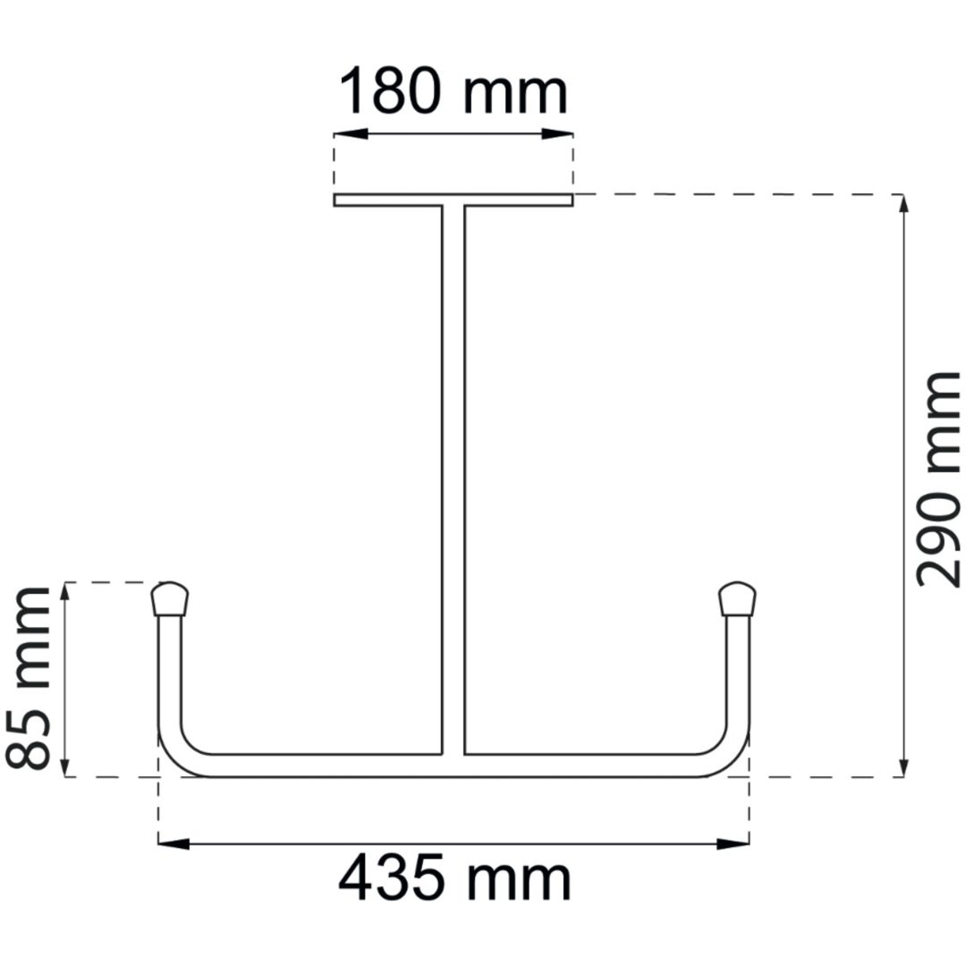 Takkrok 430mm 8503 Dubbel BAREBO Beteckning: 8503 – bild 2