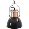 Taklampa 2 st svart rund E27 vidaXL – miniatyr 11