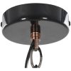 Taklampa 2 st svart rund E27 vidaXL – miniatyr 12