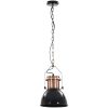 Taklampa 2 st svart rund E27 vidaXL – miniatyr 5