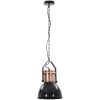 Taklampa 2 st svart rund E27 vidaXL – miniatyr 6