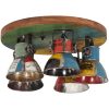 Taklampa 25 W flerfärgad 50x50x25 cm E27 vidaXL – miniatyr 3