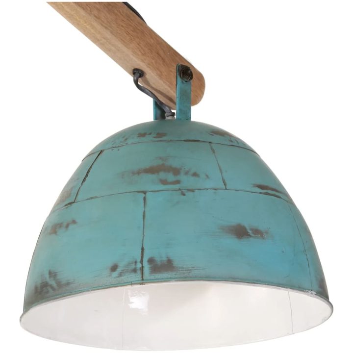 Taklampa 25 W nött blå 29x18x85 cm E27 vidaXL – bild 5