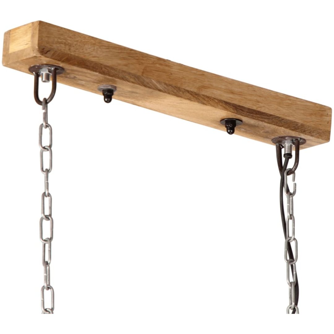 Taklampa 25 W nött blå 90x24x111 cm E27 vidaXL – bild 5