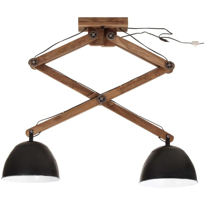 Taklampa 25 W svart 29x18x85 cm E27 vidaXL – bild 3