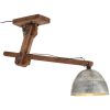 Taklampa 25 W vintage silver 105x30x65-108 cm E27 vidaXL – miniatyr 1