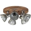 Taklampa 25 W vintage silver 50x50x25 cm E27 vidaXL – miniatyr 2