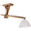 Taklampa 25 W vit 105x30x65-108 cm E27 vidaXL – miniatyr 2