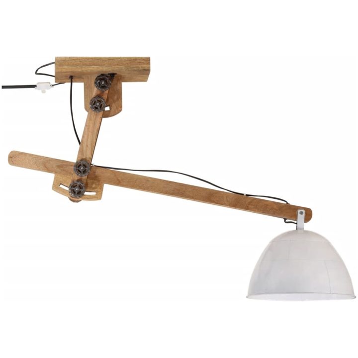 Taklampa 25 W vit 105x30x65-108 cm E27 vidaXL – bild 3