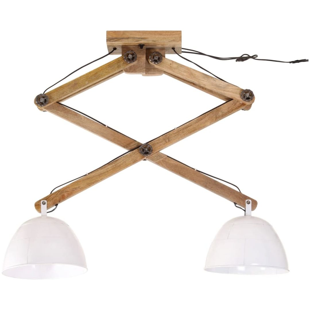 Taklampa 25 W vit 29x18x85 cm E27 vidaXL – bild 3