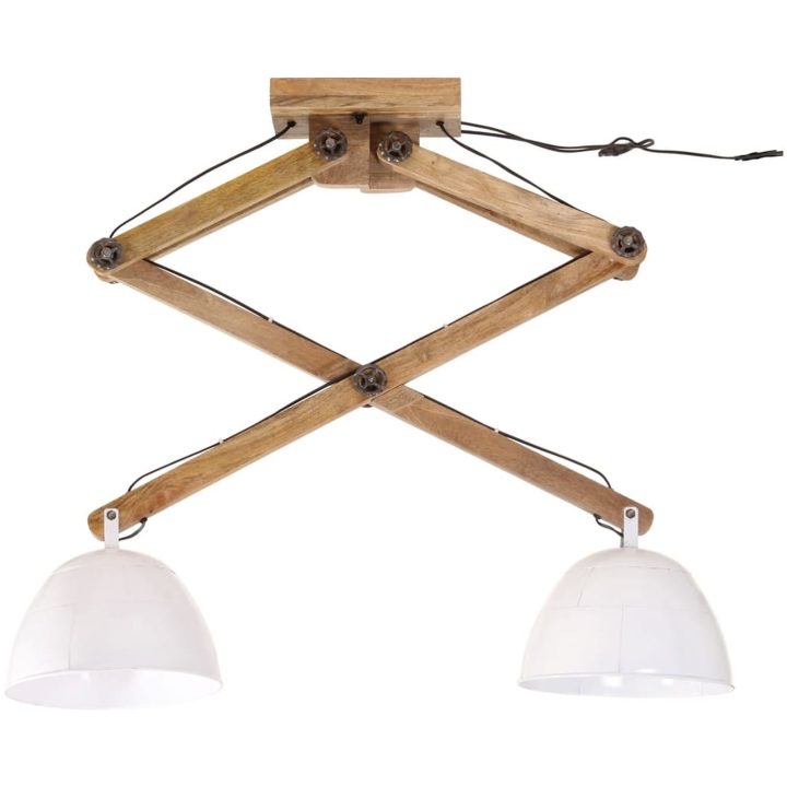 Taklampa 25 W vit 29x18x85 cm E27 vidaXL – bild 3