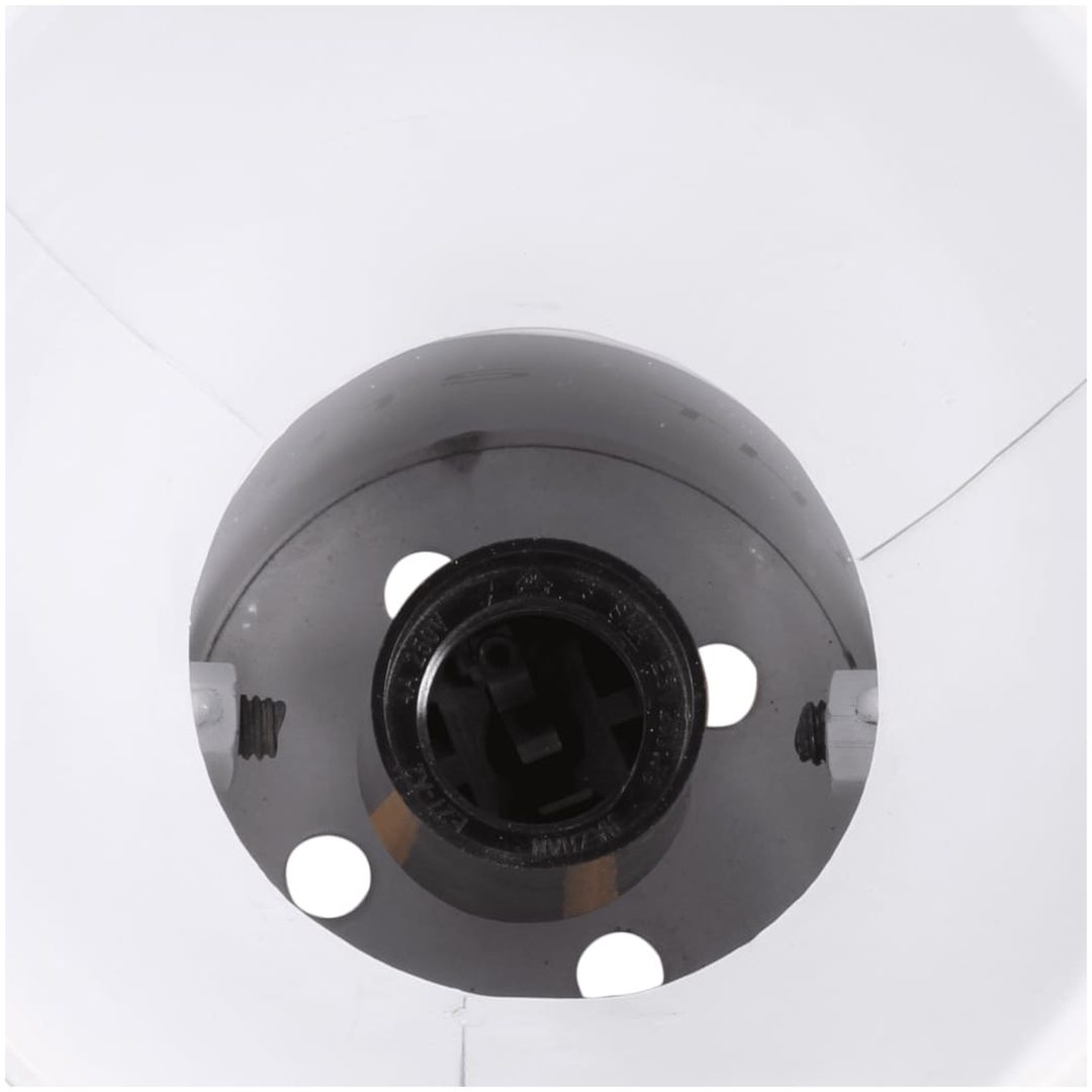 Taklampa 25 W vit 50x50x25 cm E27 vidaXL – bild 5