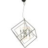 Taklampa Cubes Stor Svart/krom ANETA HOME – miniatyr 1