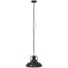 Taklampa E27 svart ⌀31 cm järn vidaXL – miniatyr 2