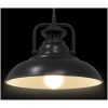Taklampa E27 svart ⌀31 cm järn vidaXL – miniatyr 6