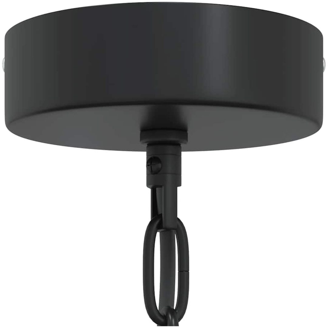 Taklampa E27 svart ⌀31 cm järn vidaXL – bild 7
