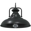 Taklampa E27 svart ⌀31 cm järn vidaXL – miniatyr 1