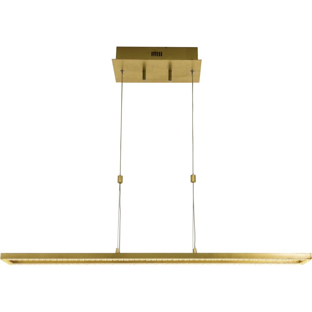 Taklampa Gemini Bladguld/klar ANETA HOME