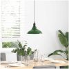 Taklampa höjdjusterbar E27 glans grön ⌀31 cm metall vidaXL – miniatyr 3