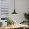 Taklampa höjdjusterbar E27 glans grön ⌀31 cm metall vidaXL – miniatyr 4
