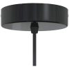 taklampa höjdjusterbar E27 glans gul ⌀22 cm metall vidaXL – miniatyr 7