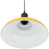Taklampa höjdjusterbar E27 glans gul ⌀31 cm metall vidaXL – miniatyr 9
