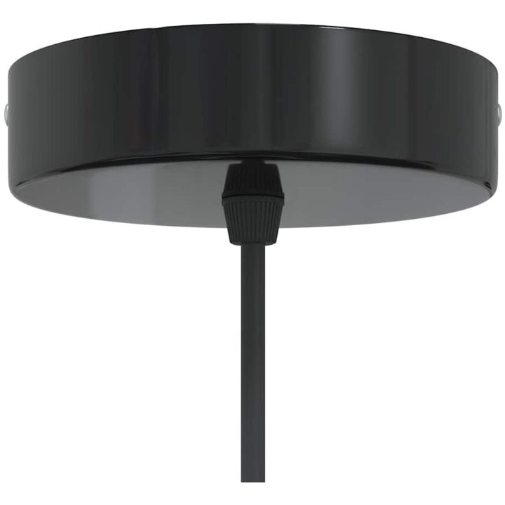 Taklampa höjdjusterbar E27 glans vit ⌀31 cm metall vidaXL – bild 7