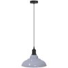 Taklampa höjdjusterbar E27 glansgrå ⌀31 cm metall vidaXL – miniatyr 2