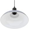 Taklampa höjdjusterbar E27 glansgrå ⌀31 cm metall vidaXL – miniatyr 9