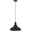Taklampa höjdjusterbar E27 svart ⌀31 cm metall vidaXL – miniatyr 2