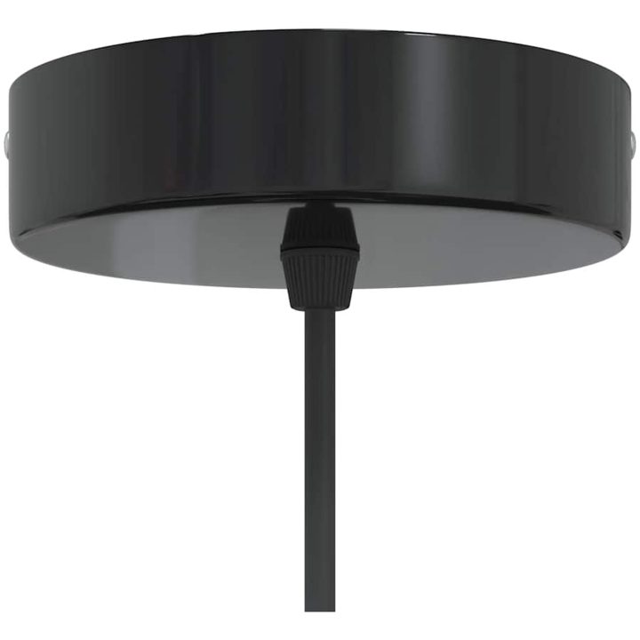 Taklampa höjdjusterbar E27 svart ⌀31 cm metall vidaXL – bild 7