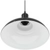 Taklampa höjdjusterbar E27 svart ⌀31 cm metall vidaXL – miniatyr 9