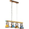 Taklampa industriell 25 W flerfärgad 111cm E27 vidaXL – miniatyr 2