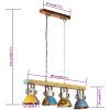Taklampa industriell 25 W flerfärgad 111cm E27 vidaXL – miniatyr 10