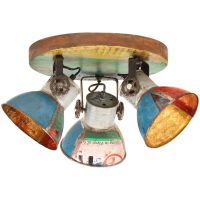 Taklampa industriell 25 W flerfärgad 42x25cm E27 vidaXL