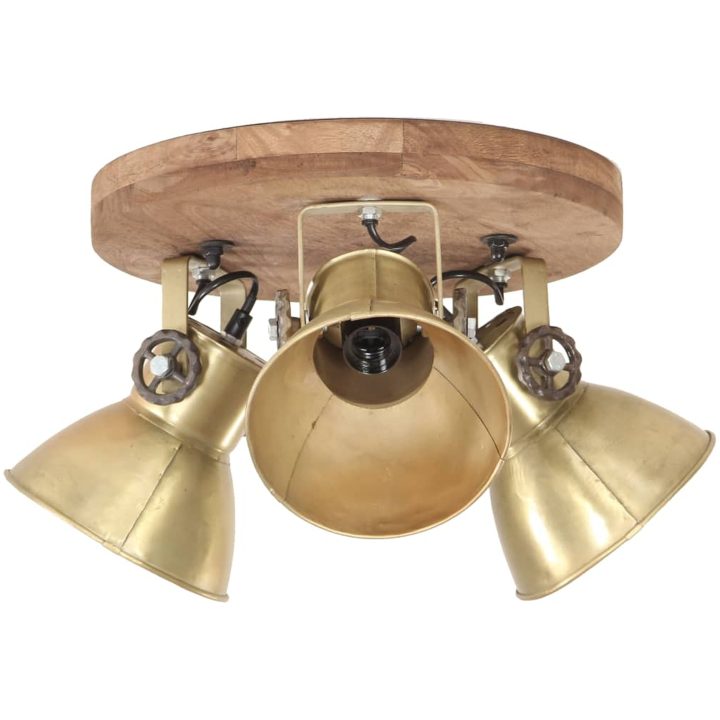 Taklampa industriell 25 W mässing 42x27cm E27 vidaXL – bild 2